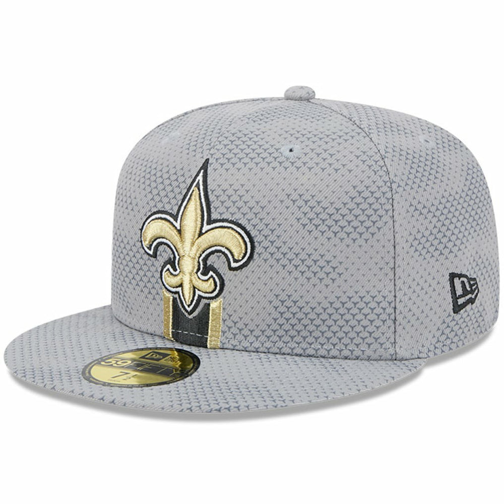 New Orleans Saints New Era 2024 Sideline 59FIFTY Fitted Hat - Gray cheap