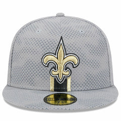 New Orleans Saints New Era 2024 Sideline 59FIFTY Fitted Hat - Gray cheap