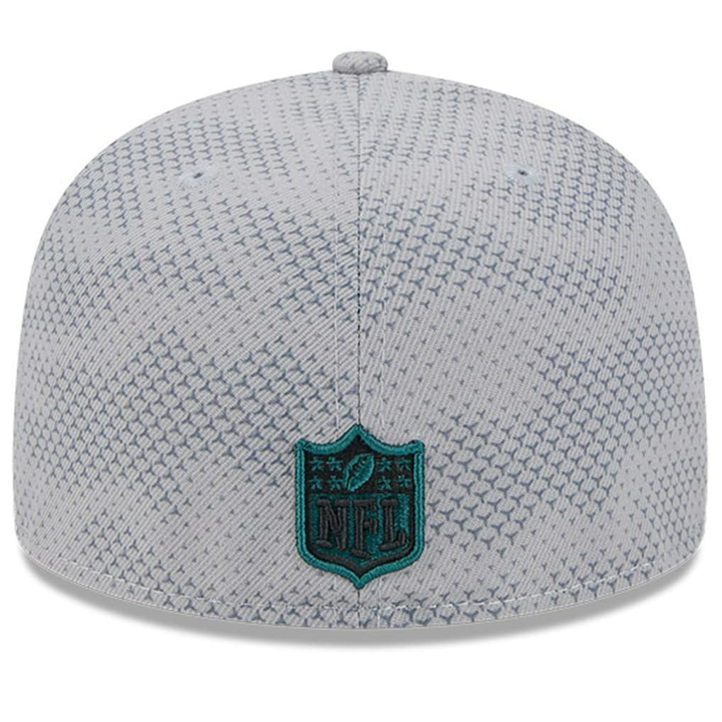 Philadelphia Eagles New Era 2024 Sideline 59FIFTY Fitted Hat - Gray discount