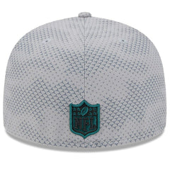 Philadelphia Eagles New Era 2024 Sideline 59FIFTY Fitted Hat - Gray discount