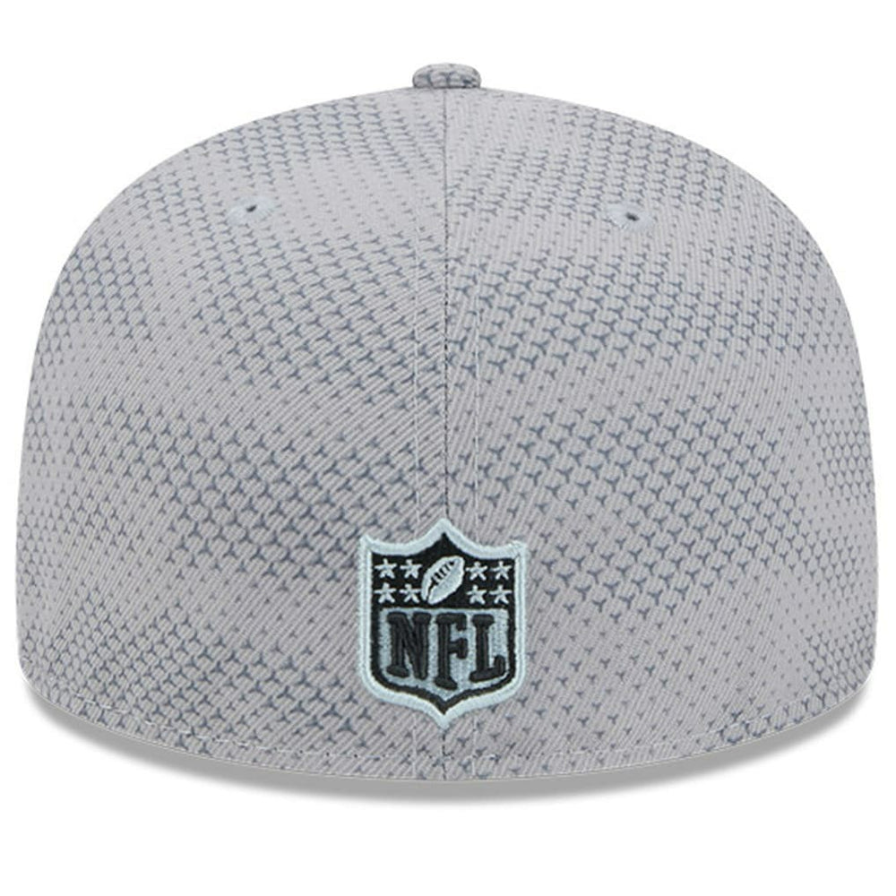 Las Vegas Raiders New Era 2024 Sideline 59FIFTY Fitted Hat - Gray on sale