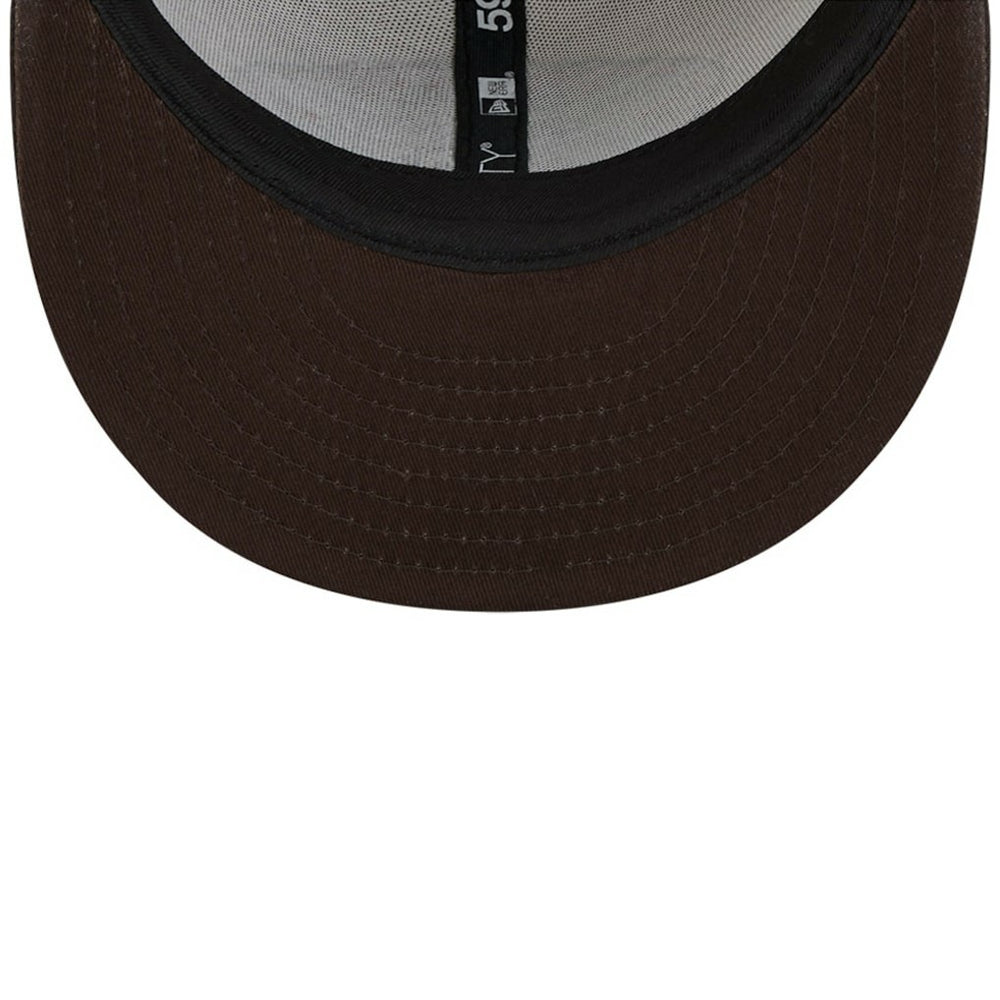 Cleveland Browns New Era 2024 Sideline Historic 59FIFTY Fitted Hat - Stone/Brown on sale