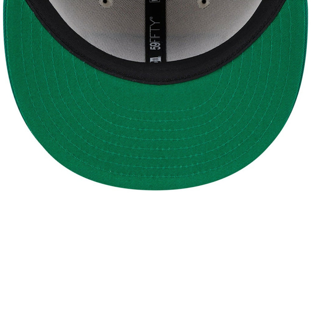 Philadelphia Eagles New Era 2024 Sideline Historic 59FIFTY Fitted Hat - Stone/Kelly Green cheap