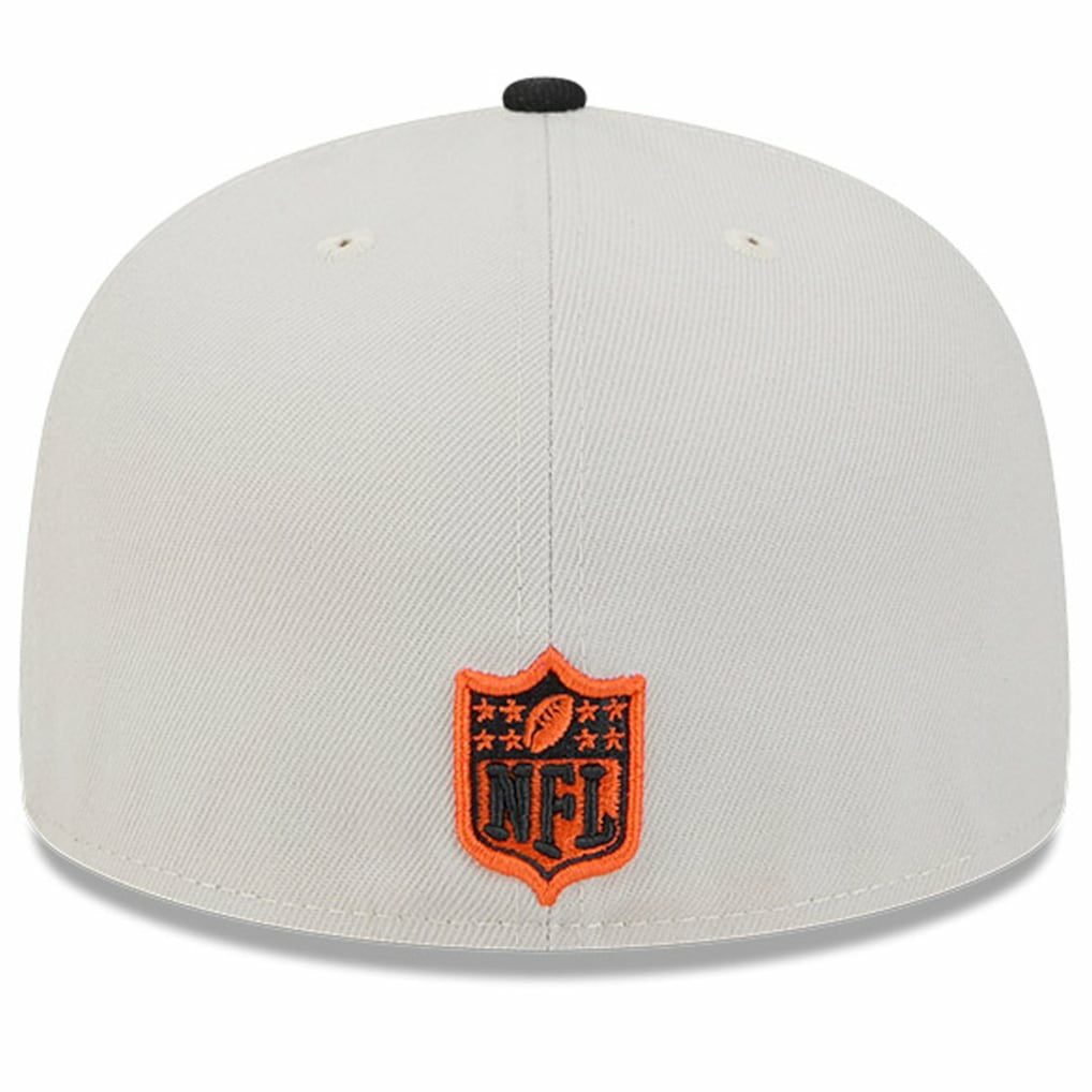 Cincinnati Bengals New Era 2024 Sideline Historic 59FIFTY Fitted Hat - Stone/Black sale