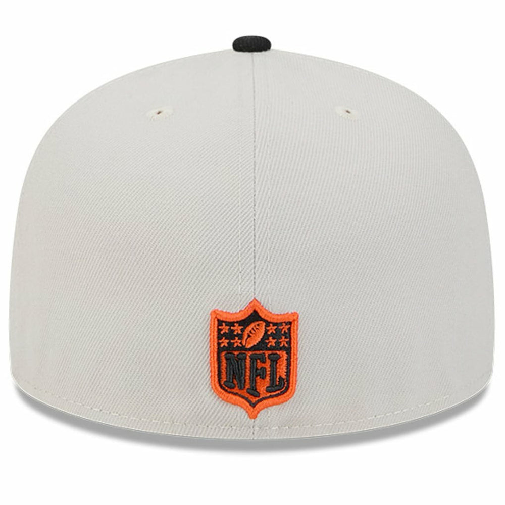 Cincinnati Bengals New Era 2024 Sideline Historic 59FIFTY Fitted Hat - Stone/Black sale