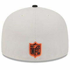 Cincinnati Bengals New Era 2024 Sideline Historic 59FIFTY Fitted Hat - Stone/Black sale