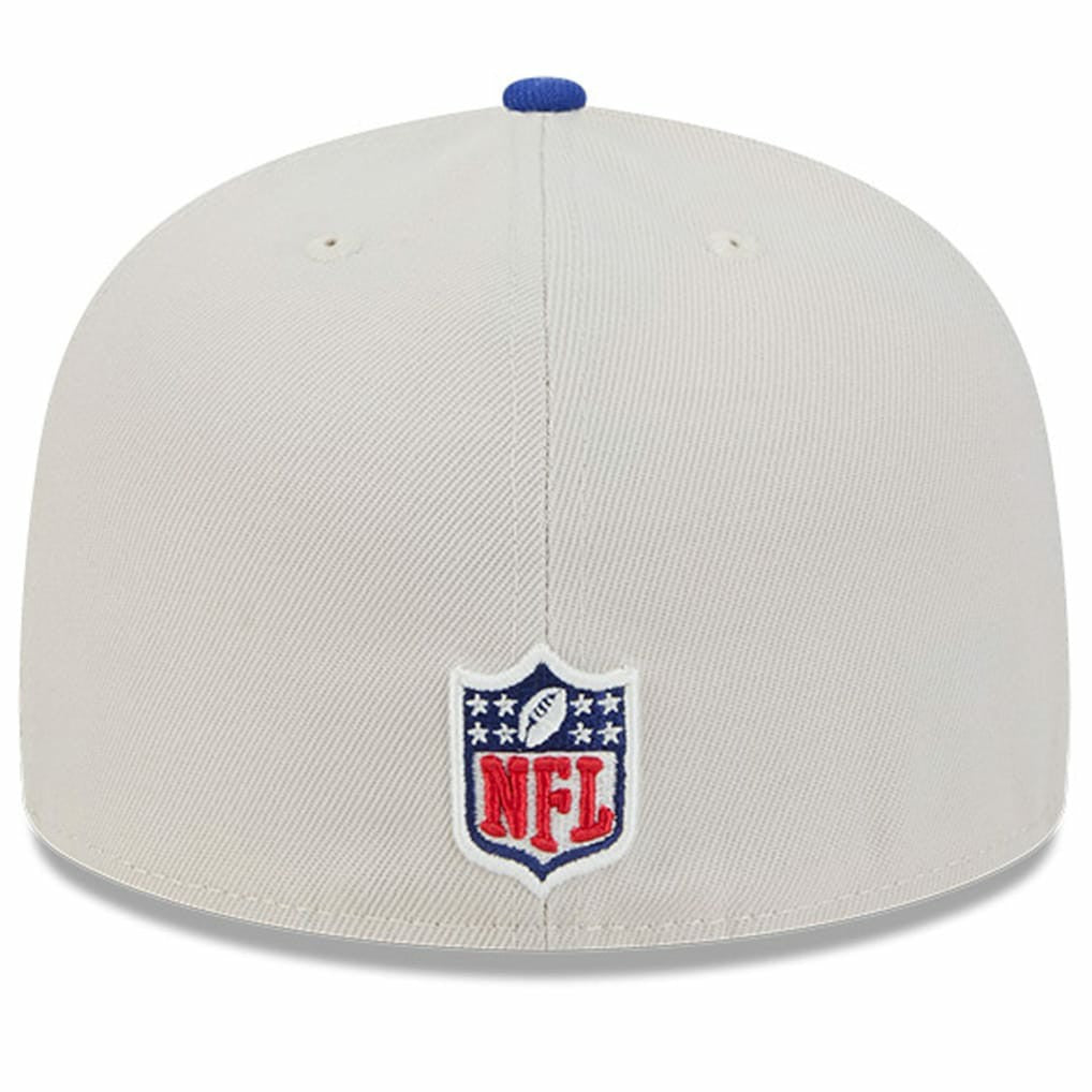 Buffalo Bills New Era 2024 Sideline Historic 59FIFTY Fitted Hat - Stone/Royal online