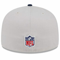 Dallas Cowboys New Era 2024 Sideline Historic 59FIFTY Fitted Hat - Stone/Navy for sale