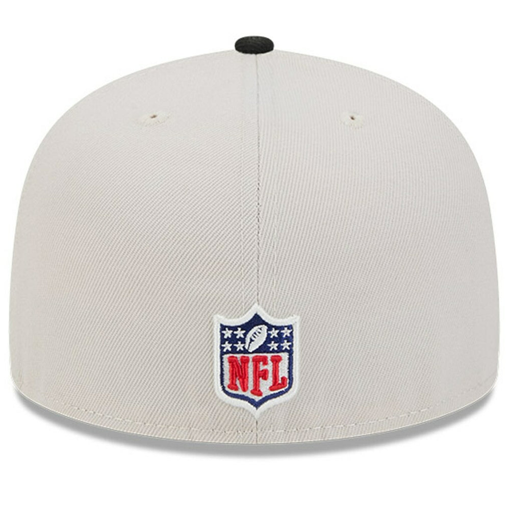 Jacksonville Jaguars New Era 2024 Sideline Historic 59FIFTY Fitted Hat - Stone/Black on sale