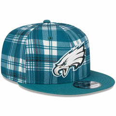 Philadelphia Eagles New Era 2024 Sideline Statement 9FIFTY Snapback Hat - Midnight Green for sale