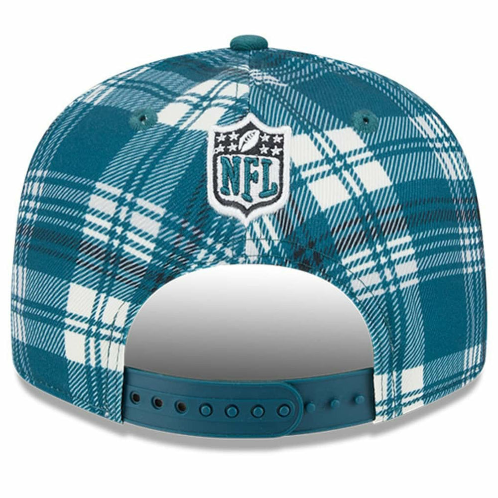 Philadelphia Eagles New Era 2024 Sideline Statement 9FIFTY Snapback Hat - Midnight Green for sale