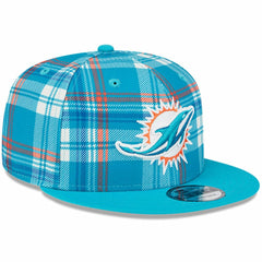 Miami Dolphins New Era 2024 Sideline Statement 9FIFTY Snapback Hat - Aqua outlet