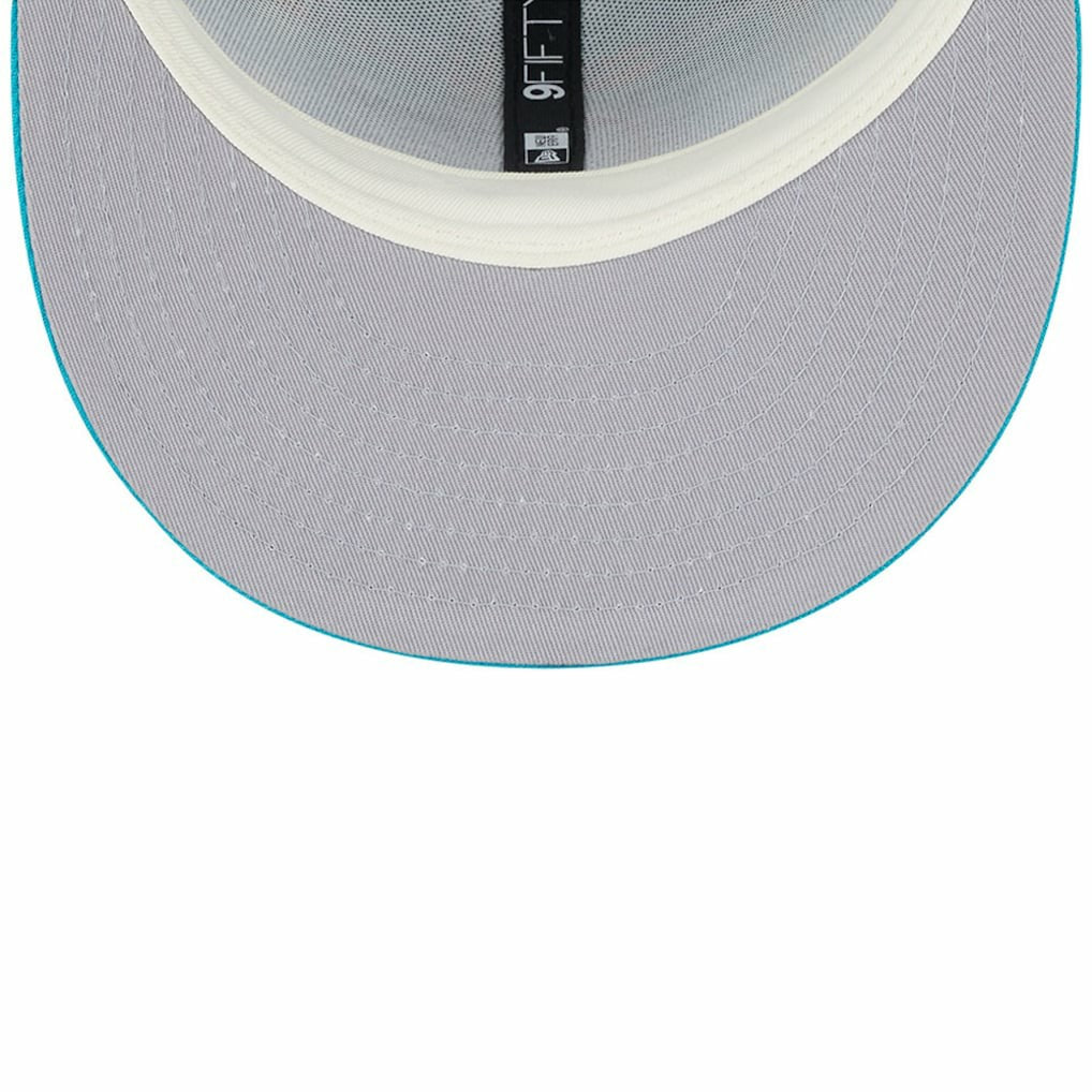 Miami Dolphins New Era 2024 Sideline Statement 9FIFTY Snapback Hat - Aqua outlet