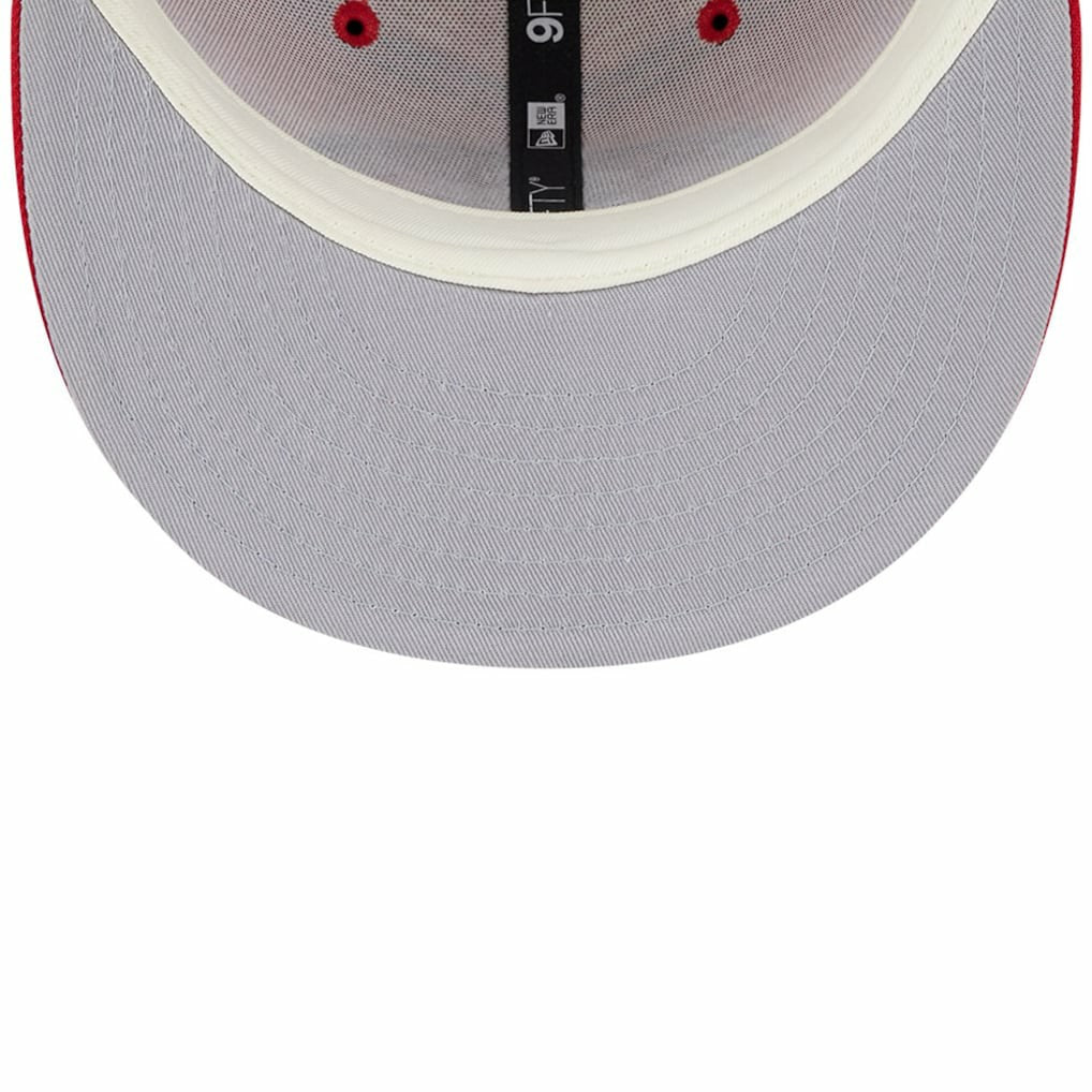 San Francisco 49ers New Era 2024 Sideline Statement 9FIFTY Snapback Hat - Scarlet on sale