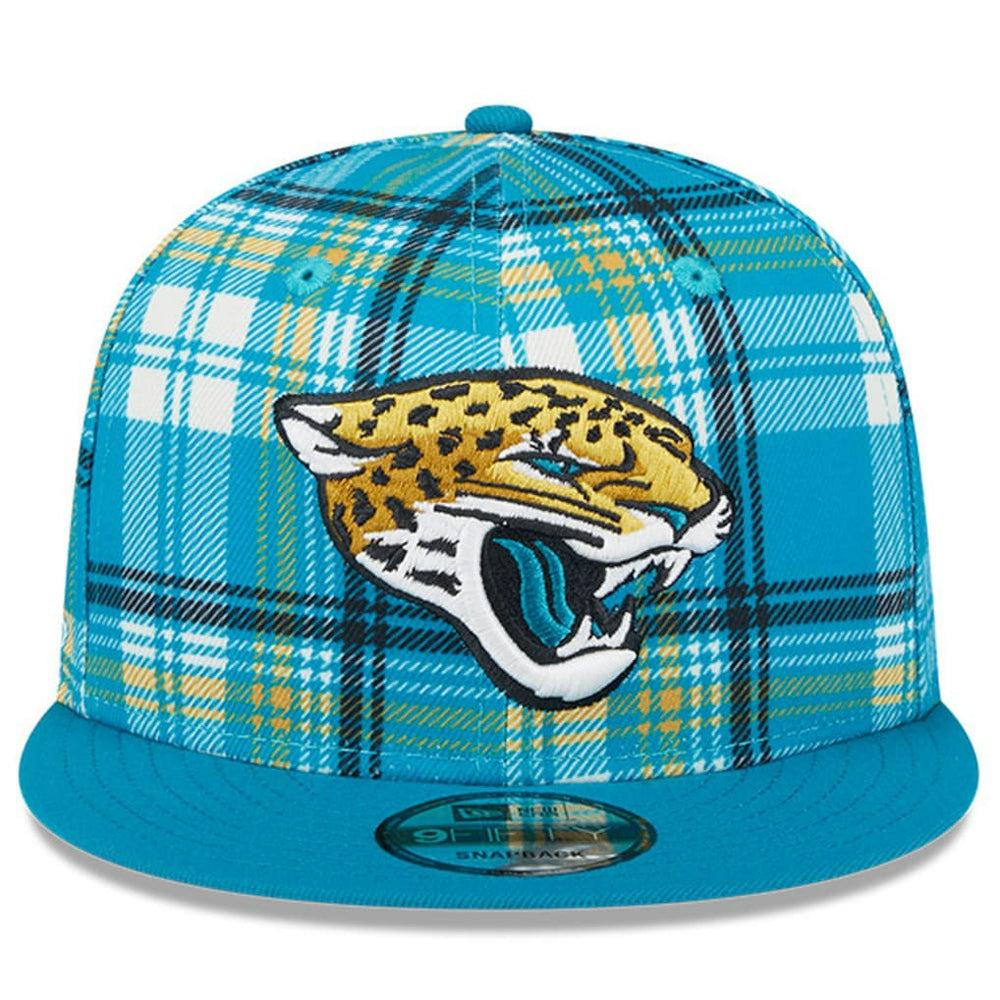 Jacksonville Jaguars New Era 2024 Sideline Statement 9FIFTY Snapback Hat - Teal sale
