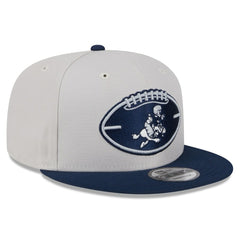 Dallas Cowboys New Era 2024 Sideline Historic 9FIFTY Snapback Hat - Stone/Navy online