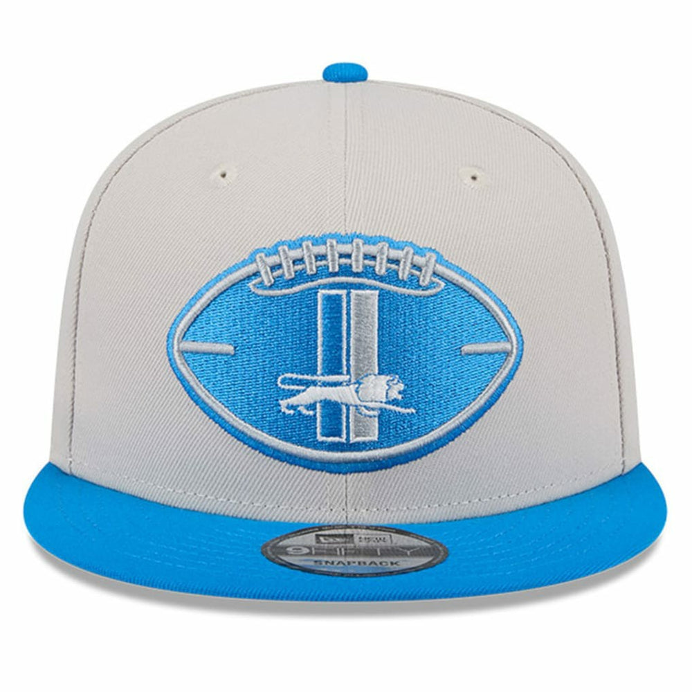 Detroit Lions New Era 2024 Sideline Historic 9FIFTY Snapback Hat - Stone/Blue outlet