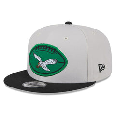 Philadelphia Eagles New Era 2024 Sideline Historic 9FIFTY Snapback Hat - Stone/Black online