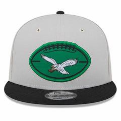 Philadelphia Eagles New Era 2024 Sideline Historic 9FIFTY Snapback Hat - Stone/Black online