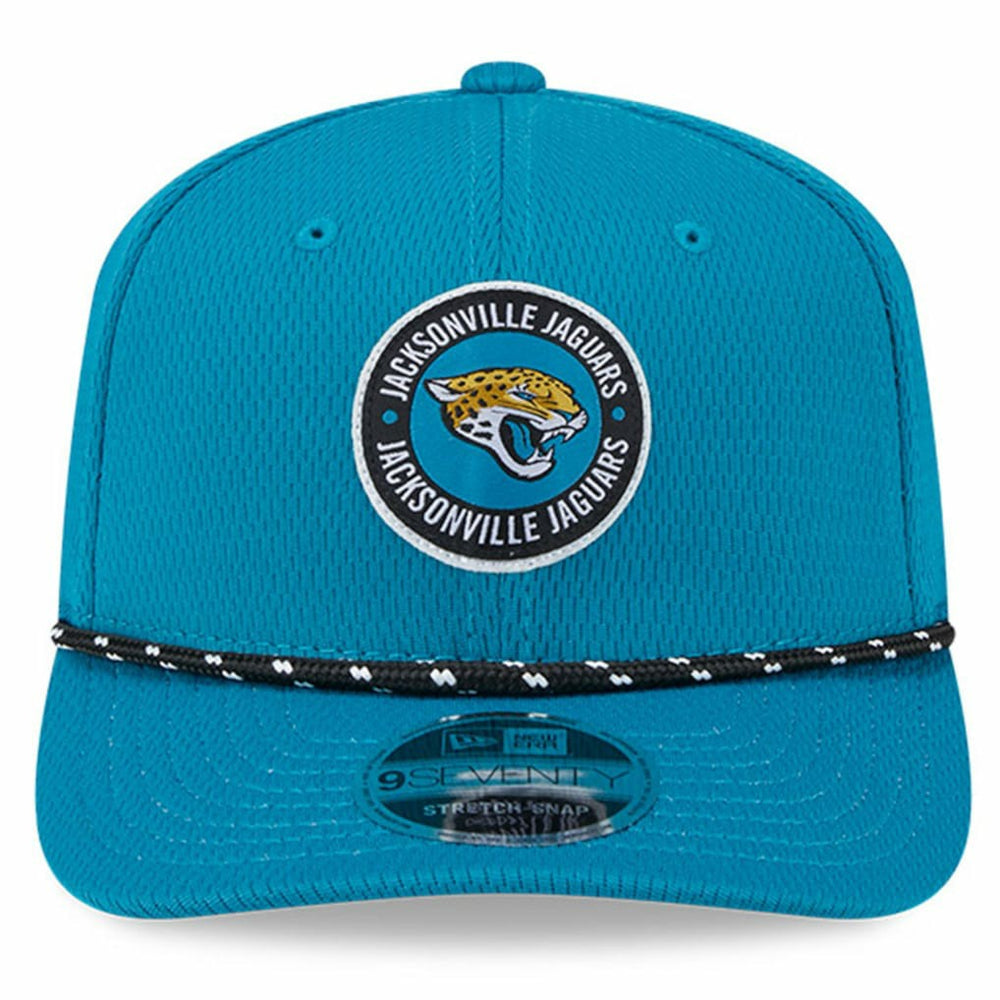 Jacksonville Jaguars New Era 2024 Sideline 9SEVENTY Stretch-Snap Hat - Teal outlet