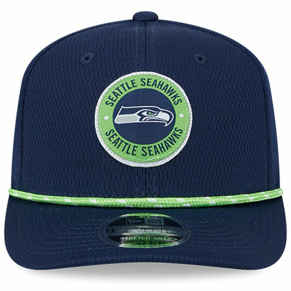 Seattle Seahawks New Era 2024 Sideline 9SEVENTY Stretch-Snap Hat - College Navy cheap