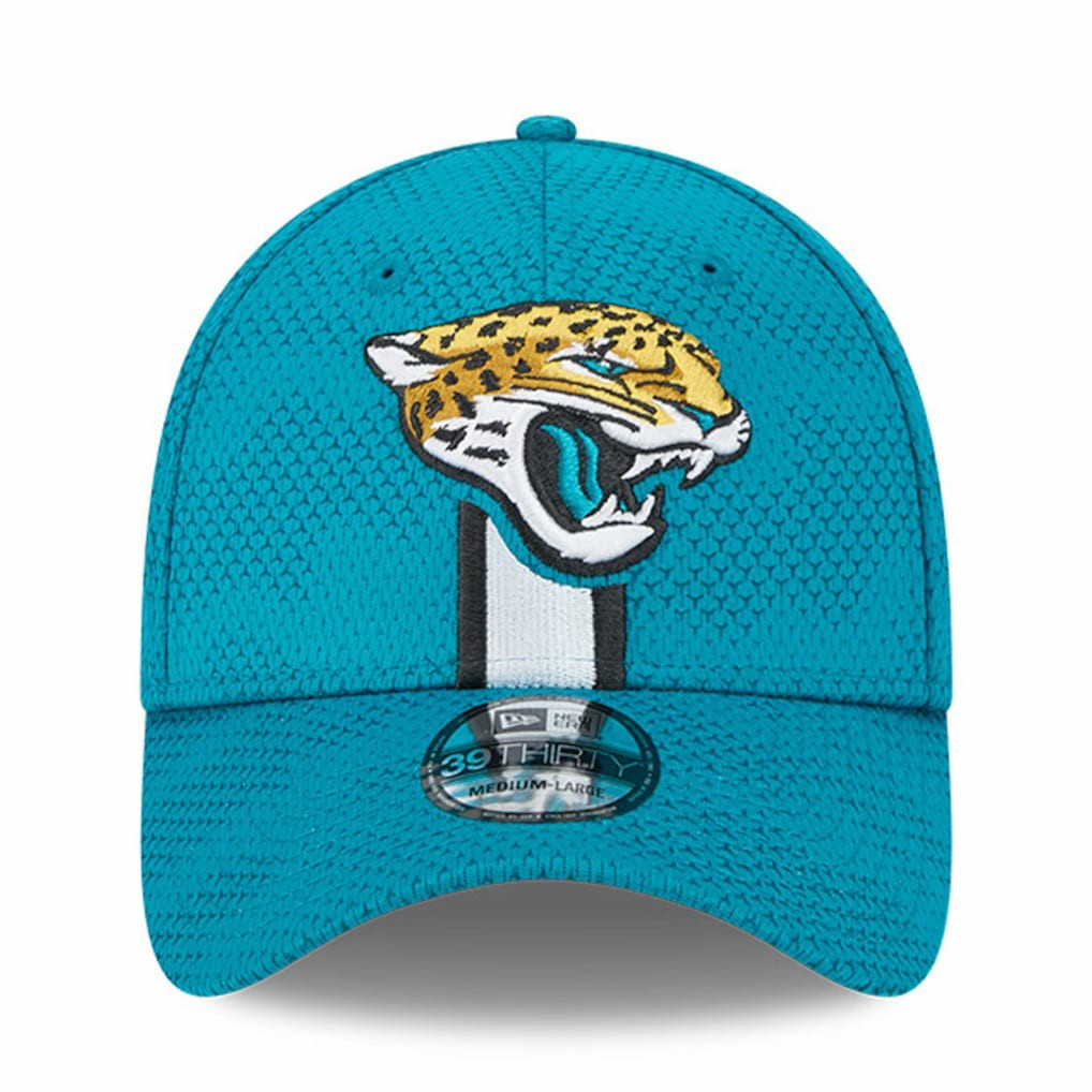 Jacksonville Jaguars New Era 2024 Sideline 39THIRTY Flex Hat - Teal online