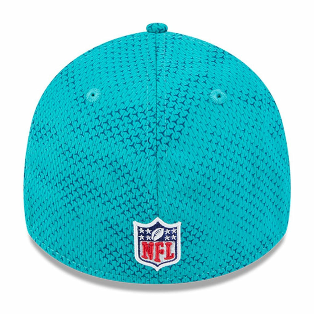 Miami Dolphins New Era 2024 Sideline 39THIRTY Flex Hat - Aqua cheap