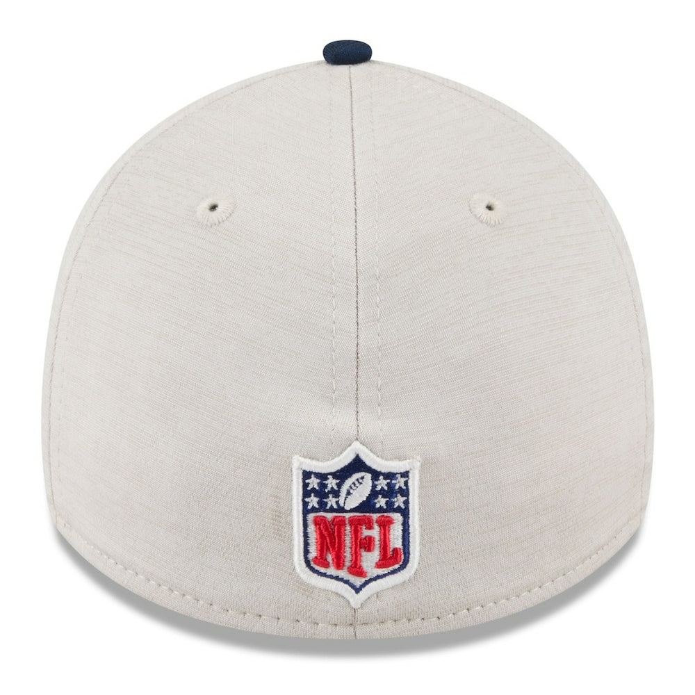 Dallas Cowboys New Era 2024 Sideline Historic 39THIRTY Flex Hat - Stone/Navy for sale