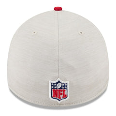 San Francisco 49ers New Era 2024 Sideline Historic 39THIRTY Flex Hat - Stone/Scarlet discount