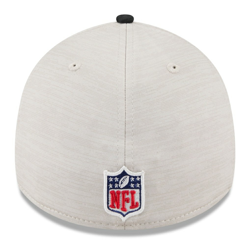 Jacksonville Jaguars New Era 2024 Sideline Historic 39THIRTY Flex Hat - Stone/Teal on sale