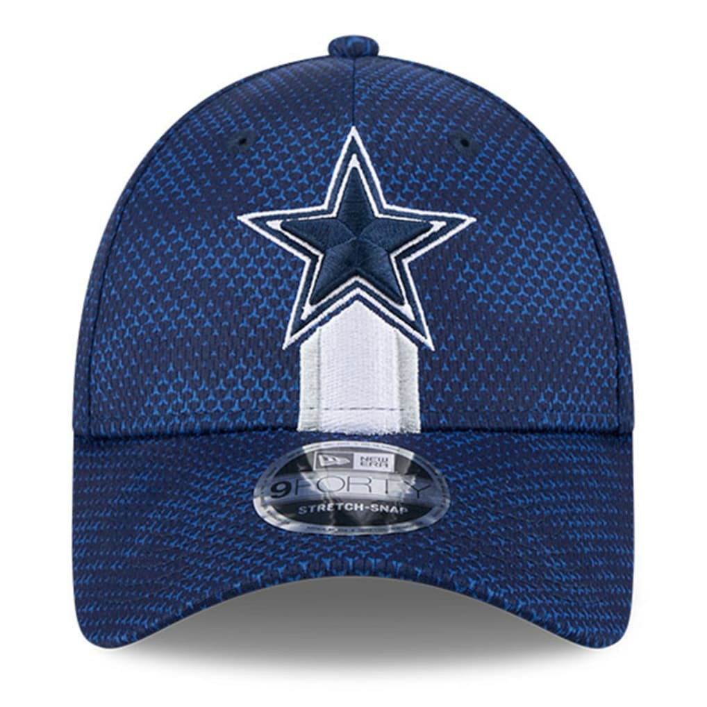 Dallas Cowboys New Era 2024 Sideline 9FORTY Stretch-Snap Hat - Navy sale