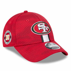 San Francisco 49ers New Era 2024 Sideline 9FORTY Stretch-Snap Hat - Scarlet for sale