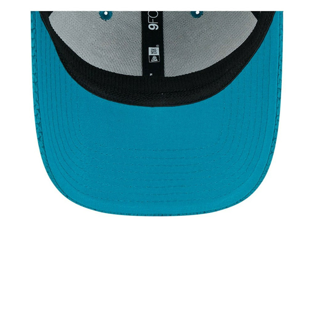 Jacksonville Jaguars New Era 2024 Sideline 9FORTY Stretch-Snap Hat - Teal cheap