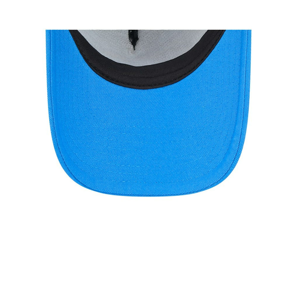Los Angeles Chargers New Era 2024 Sideline Historic 9FORTY A-Frame Trucker Adjustable Hat - Stone/Powder Blue outlet