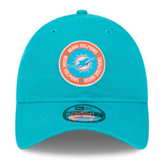 Miami Dolphins New Era 2024 Sideline 9TWENTY Adjustable Hat - Aqua on sale