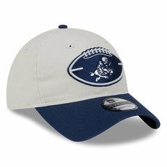 Dallas Cowboys New Era 2024 Sideline Historic 9TWENTY Adjustable Hat - Stone/Navy sale