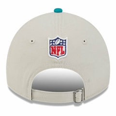 Miami Dolphins New Era 2024 Sideline Historic 9TWENTY Adjustable Hat - Stone/Aqua discount