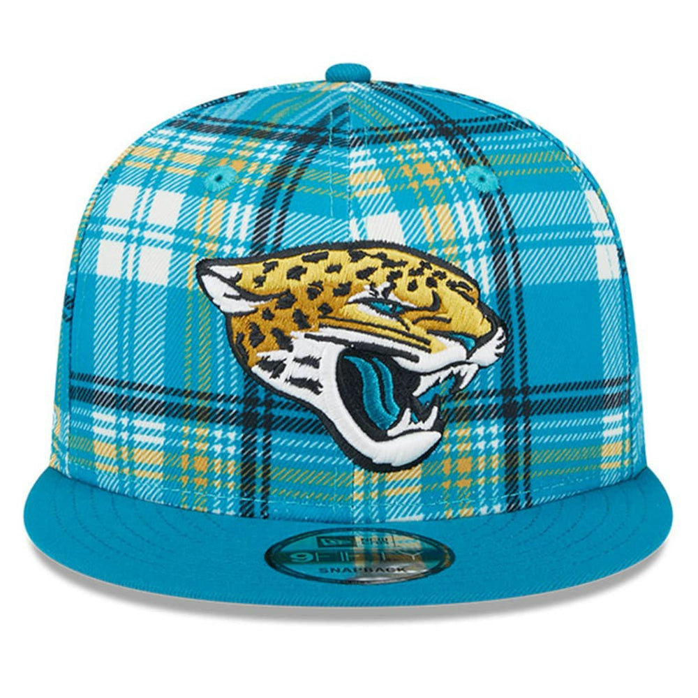 Jacksonville Jaguars New Era Youth 2024 Sideline Statement 9FIFTY Snapback Hat - Teal discount