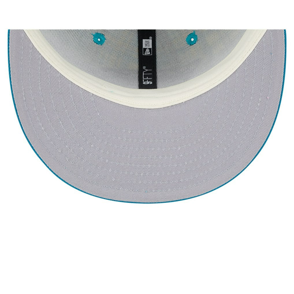 Jacksonville Jaguars New Era Youth 2024 Sideline Statement 9FIFTY Snapback Hat - Teal discount