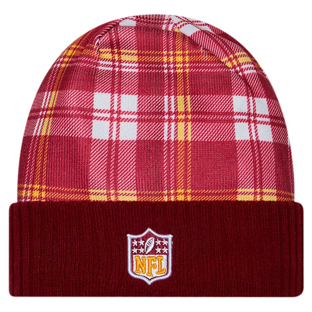 Washington Commanders New Era Sideline Statement Cuffed Knit Hat - Burgundy sale