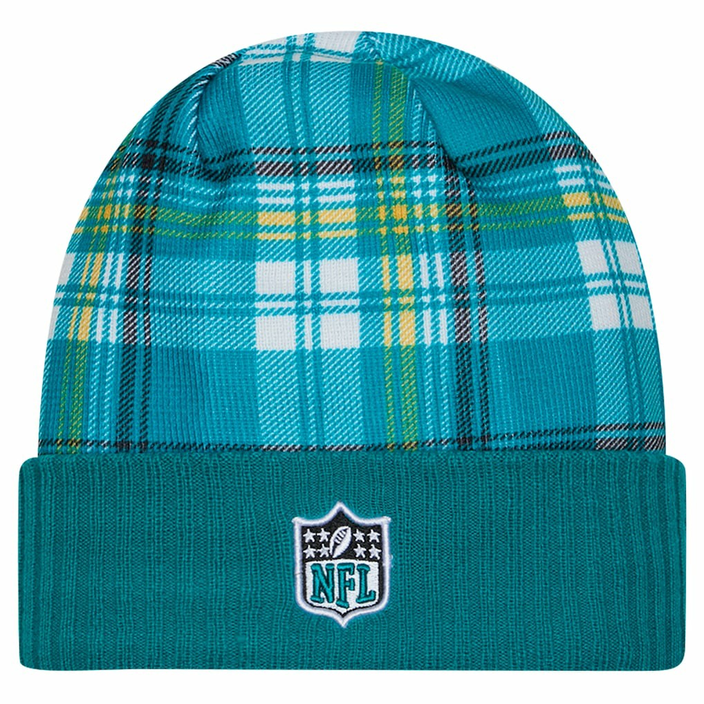 Jacksonville Jaguars New Era Sideline Statement Cuffed Knit Hat - Teal sale