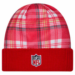 San Francisco 49ers New Era Sideline Statement Cuffed Knit Hat - Scarlet on sale