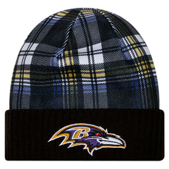 Baltimore Ravens New Era Sideline Statement Cuffed Knit Hat - Black cheap