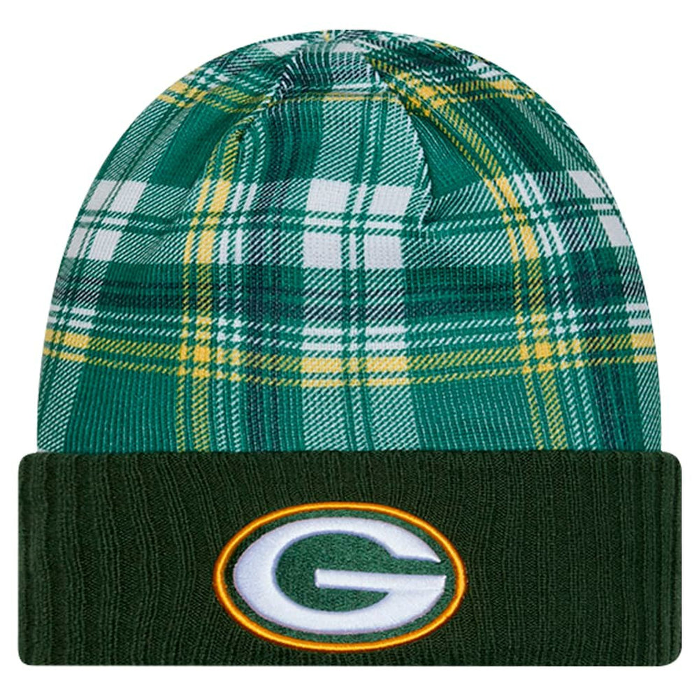 Green Bay Packers New Era Sideline Statement Cuffed Knit Hat - Green sale