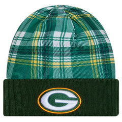 Green Bay Packers New Era Sideline Statement Cuffed Knit Hat - Green sale