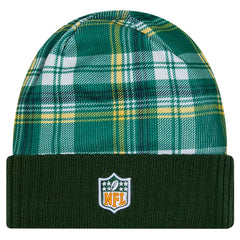 Green Bay Packers New Era Sideline Statement Cuffed Knit Hat - Green sale