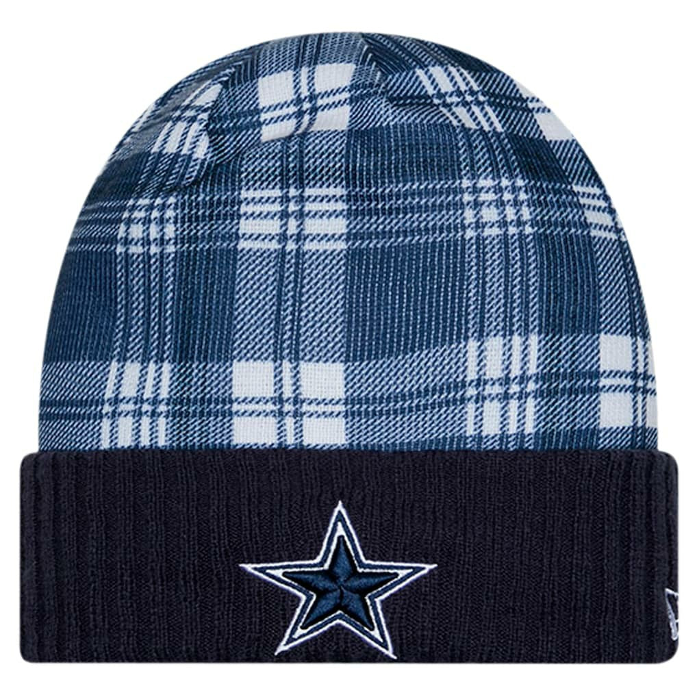Dallas Cowboys New Era Youth Sideline Statement Cuffed Knit - Navy on sale