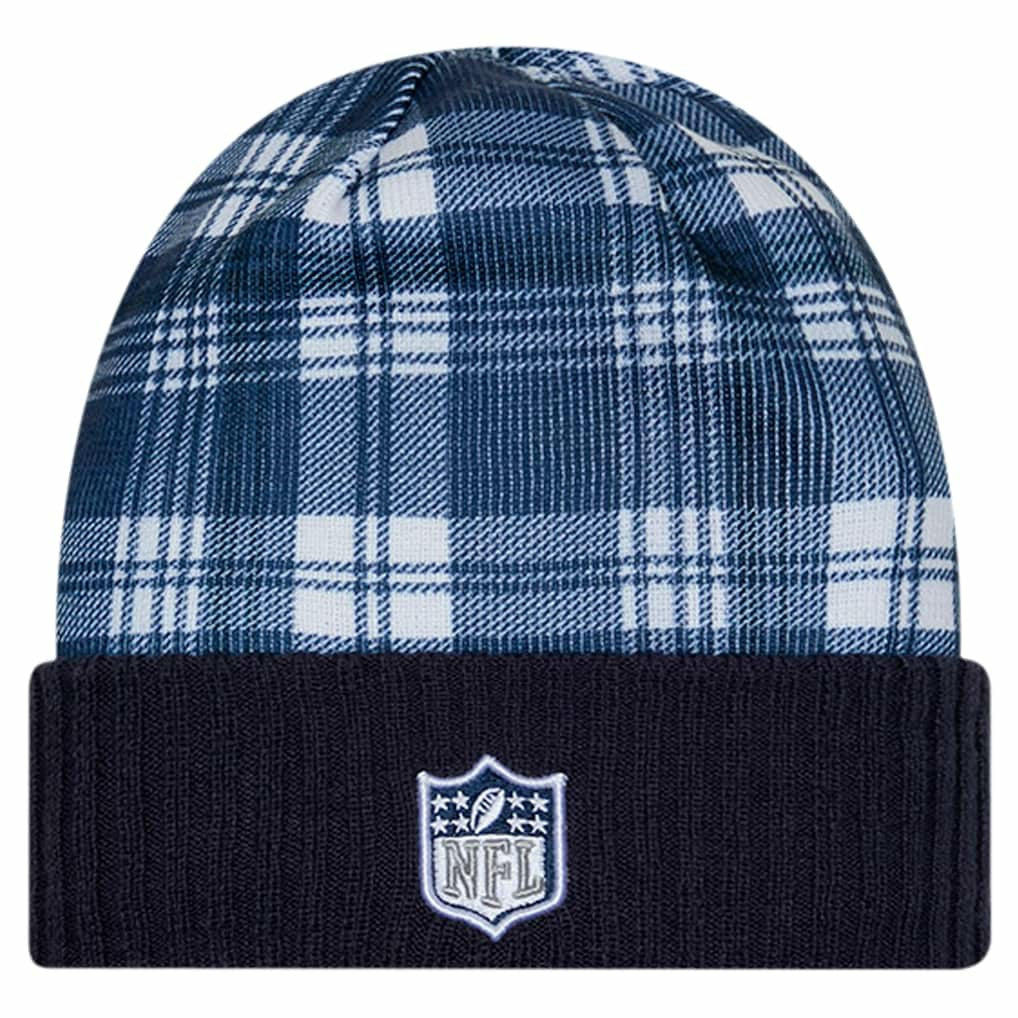 Dallas Cowboys New Era Youth Sideline Statement Cuffed Knit - Navy on sale