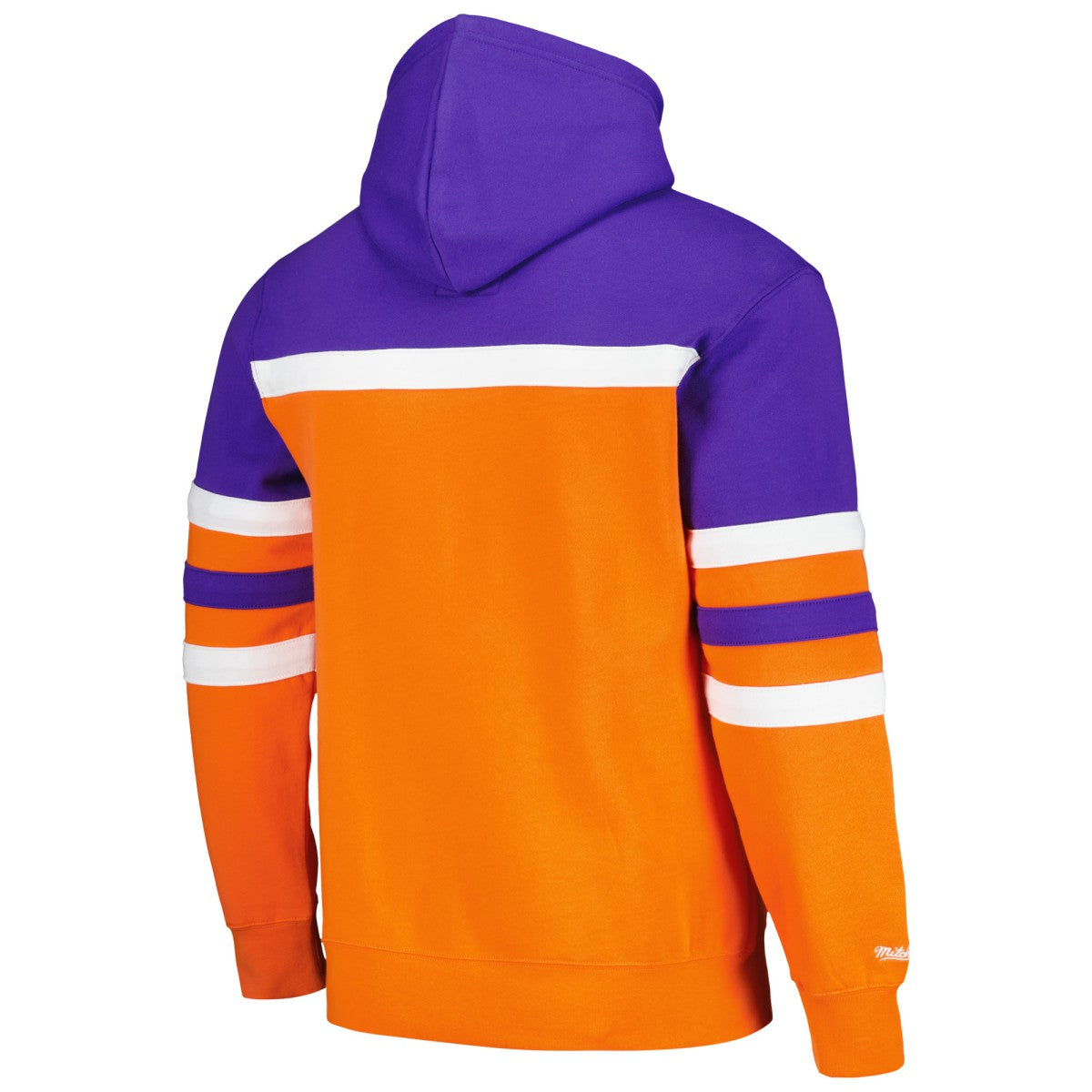Phoenix Suns Head Coach Pullover Hoodie - Orange/Purple | Mitchell & Ness outlet