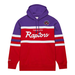 Toronto Raptors Head Coach Pullover Hoodie - Red/Purple | Mitchell & Ness for sale